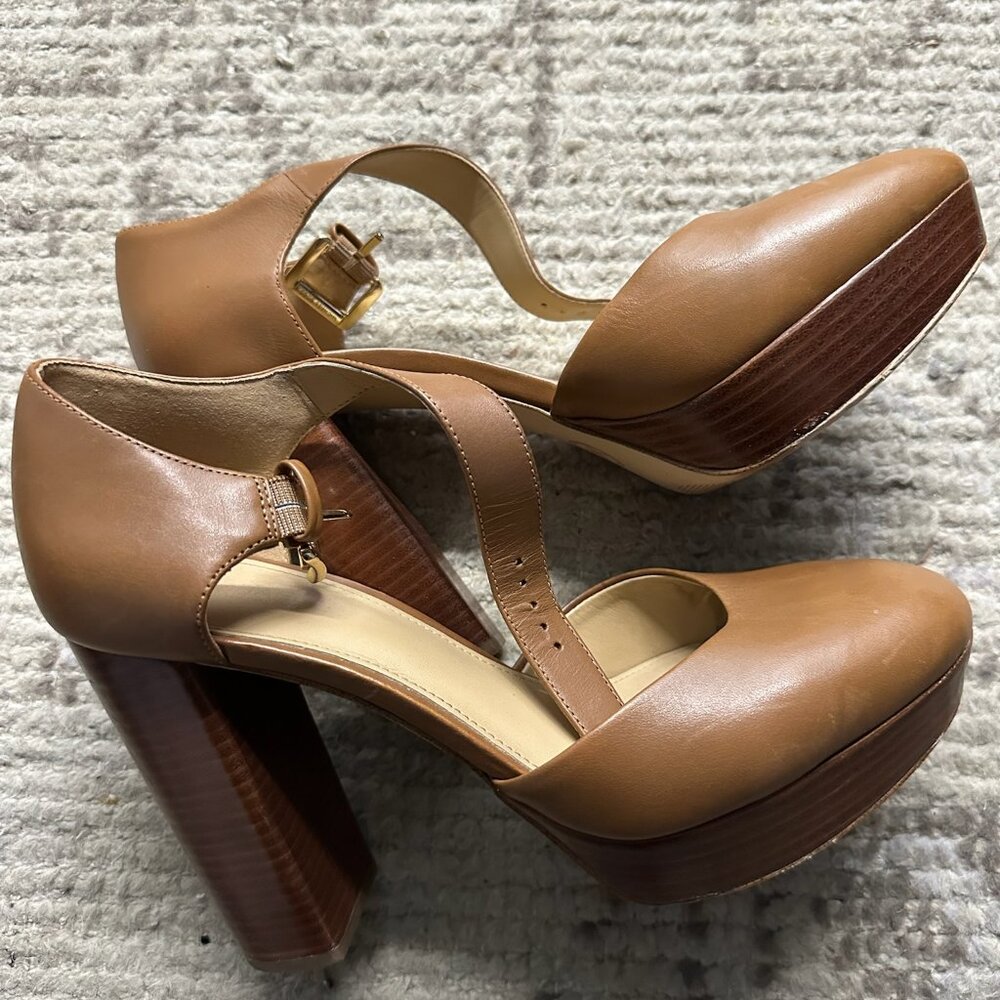 Tan Heels - Michael Kors